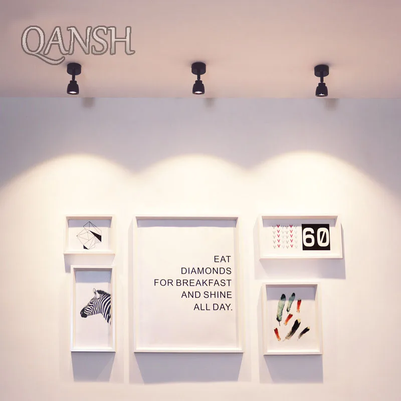 Новые светодиодный настенные светильники с регулировкой на 180 ° и вращением 360