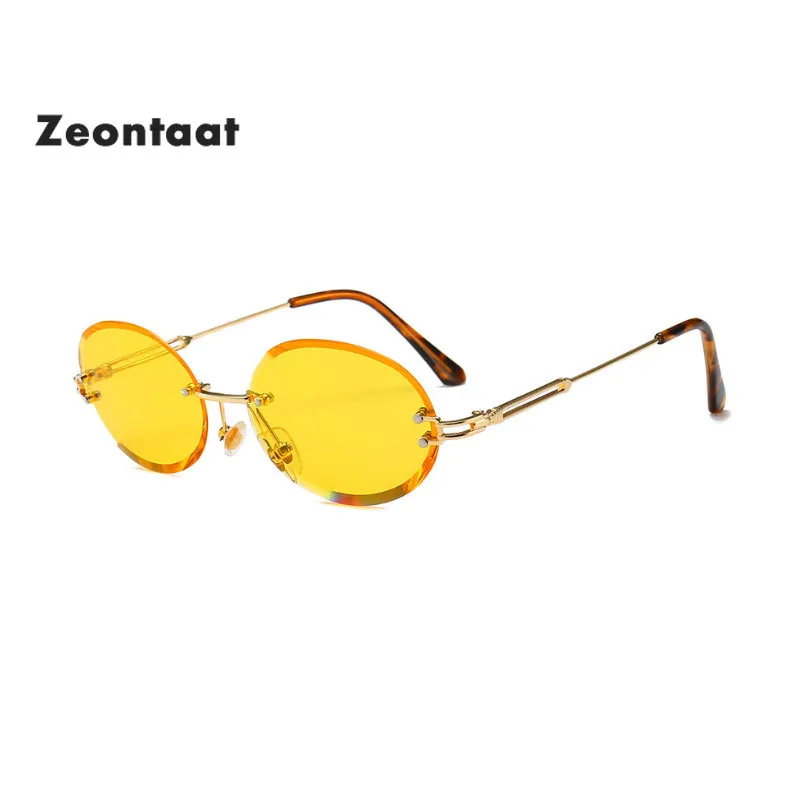 

2019 One Piece Sunglasses Men Brand Designer High Quality Small Oval Sunglasses for Women Sunglass Metal UV400 Mirror