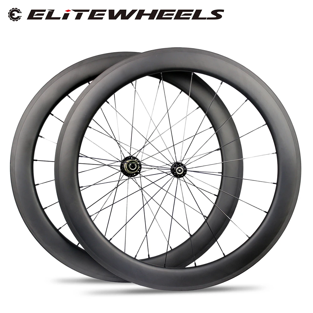 ELITEWHEELS 700c шоссейный велосипед углеродное колесо 30 38 45 47 500 55 60 88 мм бескамерный