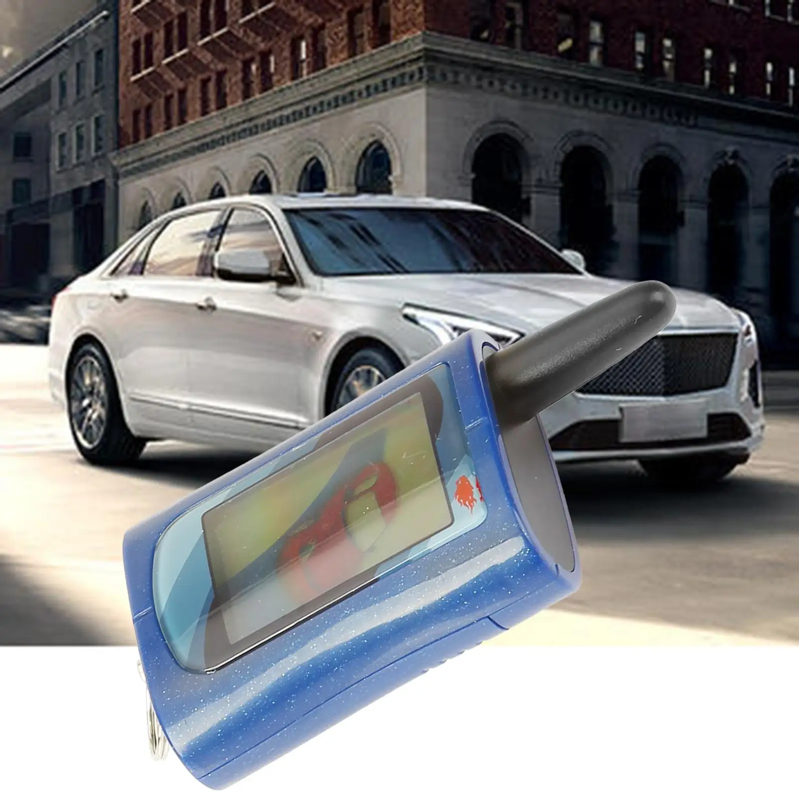 

Car Two-way Anti-theft Security System Smart Remote Control Key for Auto