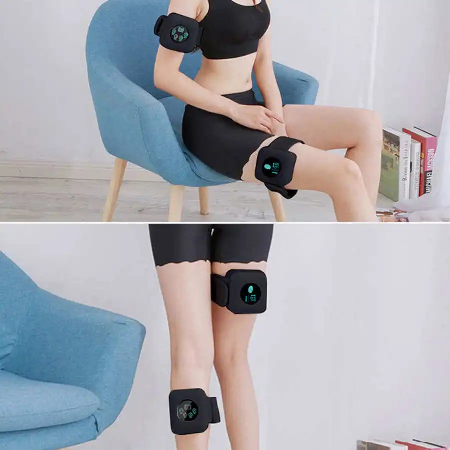 Электрический массажер для похудения пояс брюшной стимулятор ног и рук