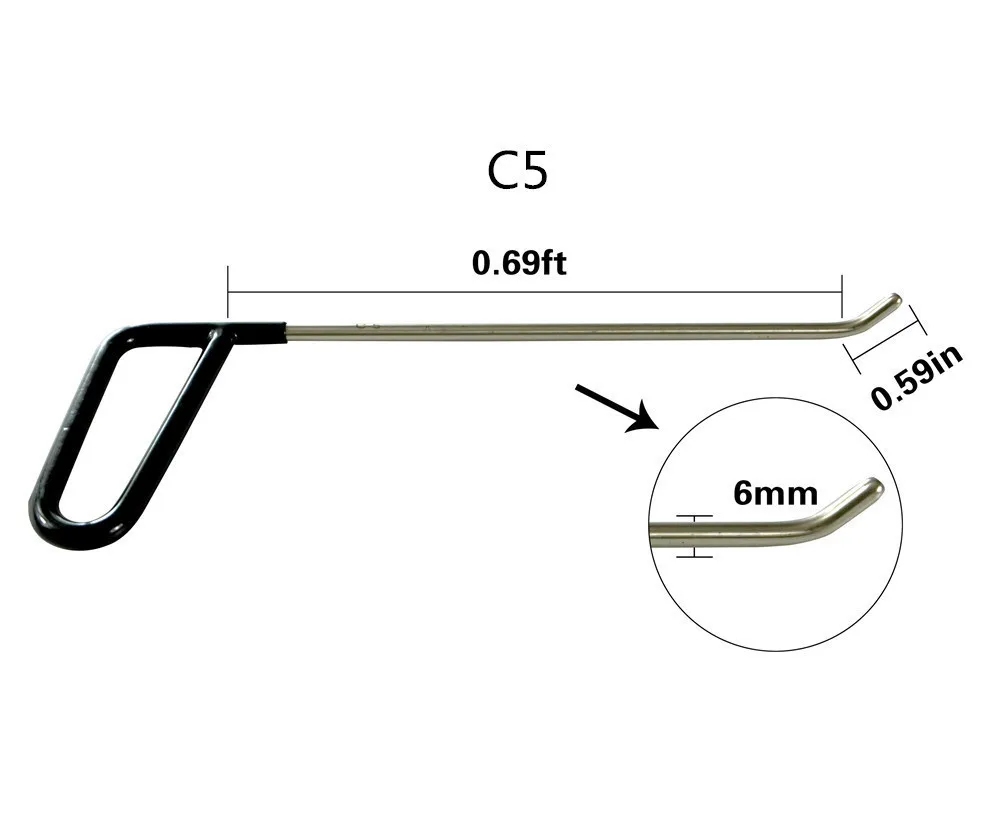 Набор инструментов для удаления вмятин с крючком-идеально подходит дверных
