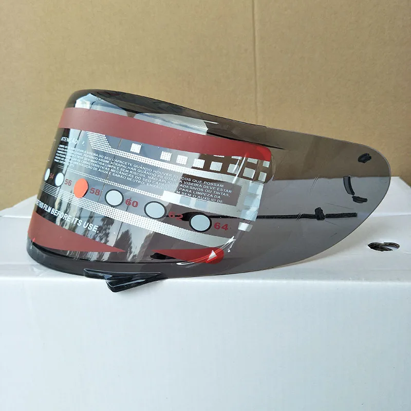 X14 Red Gold Visor Full Face Helmet Motorcycle Mirror PC Material Transparent | Автомобили и мотоциклы