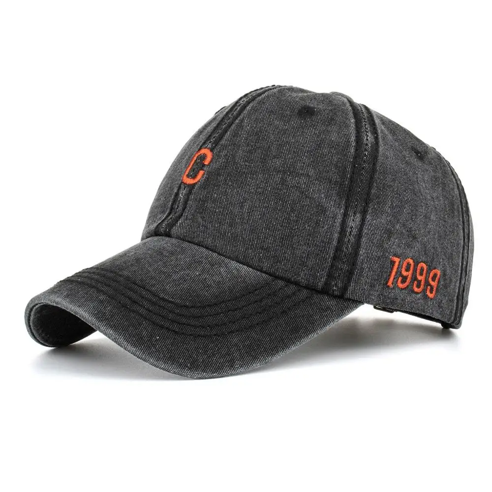 Унисекс мужская и женская одноцветная шляпа с буквенным принтом регулируемая