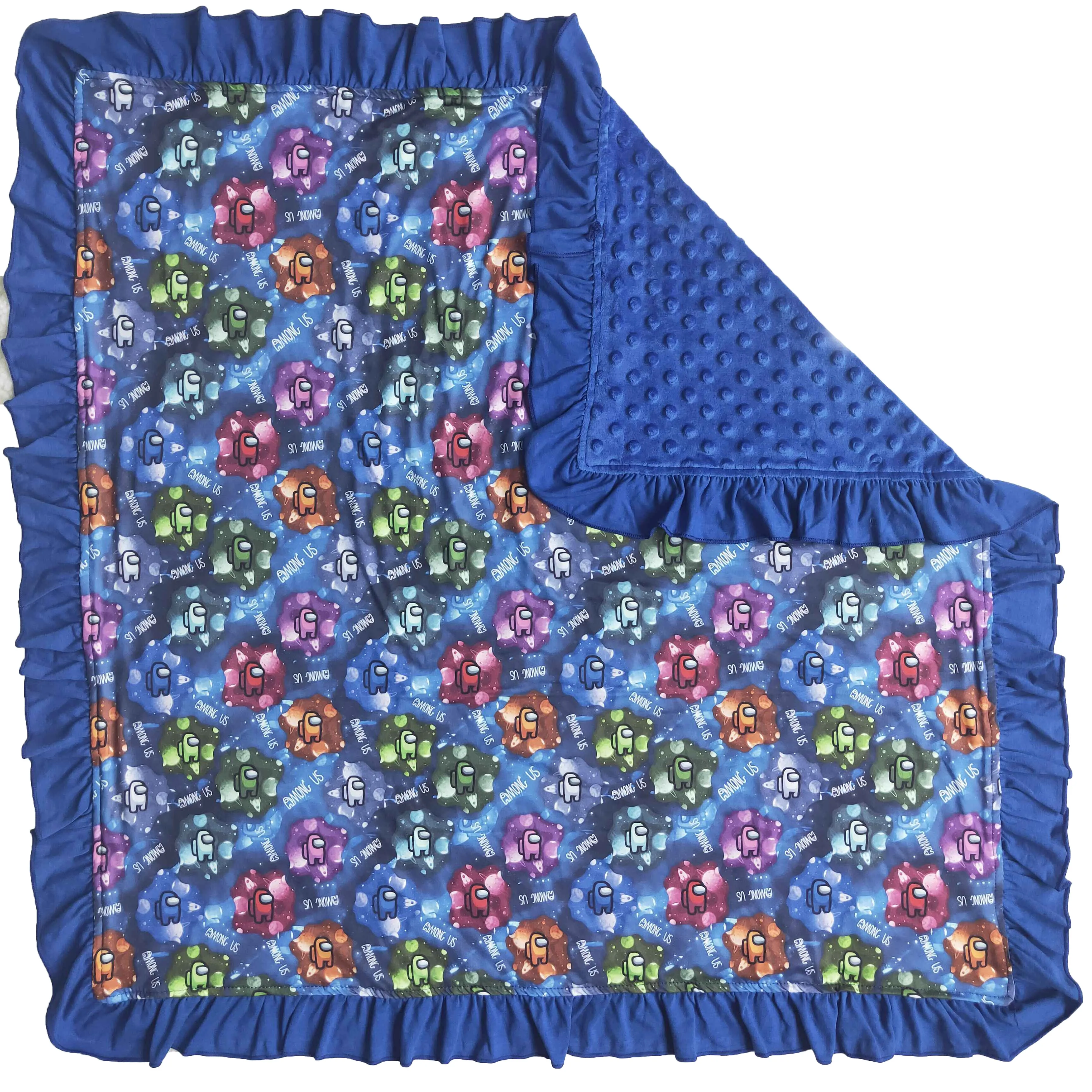 

RTS Infant Baby Blanket 29*32inch Hot Sell 100% Pure Cotton