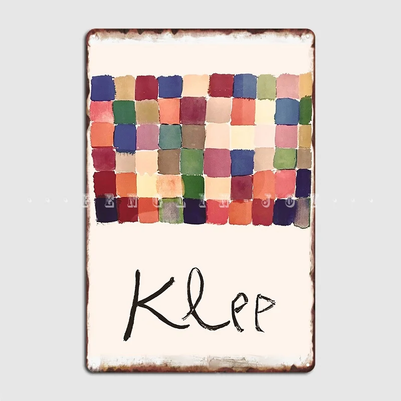 

Постер выставки Paul Klee 1955, металлический знак, клубный домашний дизайн, Настенный декор, оловянный постер
