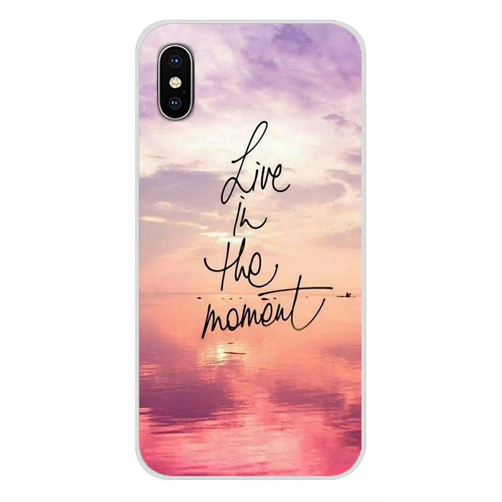 Inspirational Quote about Nice Life For Huawei G7 G8 P7 P8 P9 P10 P20 P30 Lite Mini Pro P Smart Plus 2017 2018 2019 Design Cover | Мобильные