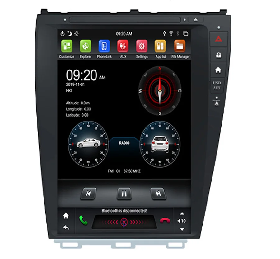 Автомагнитола PX6 tesla для LEXUS ES240 ES350 2006 дюйма GPS|Автомагнитолы| |