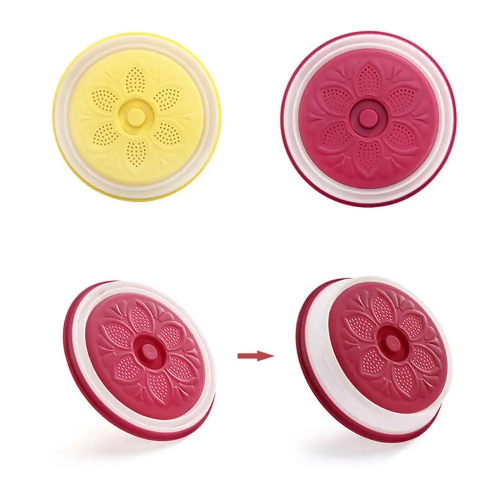 

Collapsible Microwave Plate Cover fruit basket Colander Strainer for Fruit Vegetables High Quality Household Tool