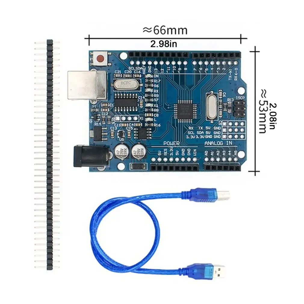 

R3 Atmega328 Chip 16mhz R3 Development Board Singlechip Developing Learning Control With Usb Cable Development Board