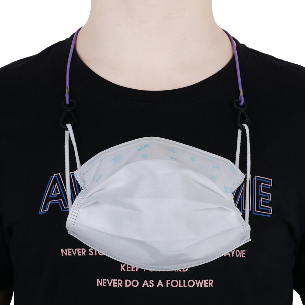 

5 Pieces Adjustable Length Masks Lanyard Masks Chain Holder Anti-lost Straps Ear Pressure Relief Extender