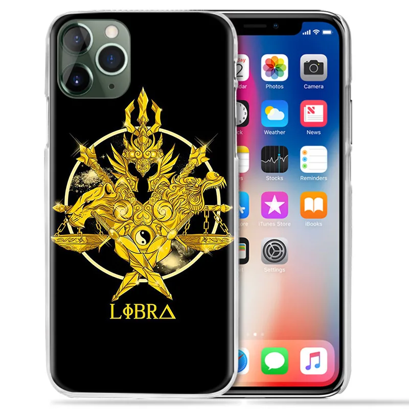 Чехол с логотипом Saint Seiya для Apple iPhone 11 Pro XS Max XR X 7 8 6 6S Plus 5 SE|Бамперы| |