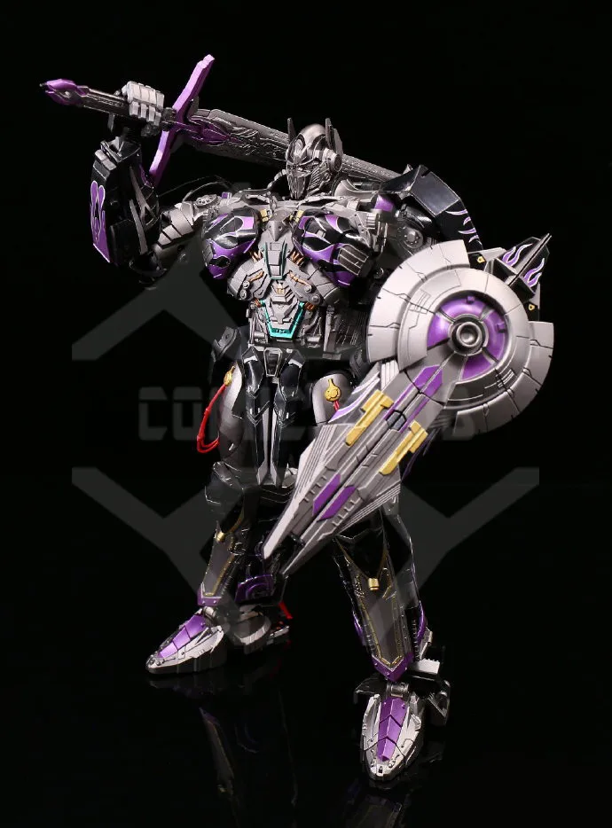 Comic Club уникальные игрушки UT трансформационный робот TF R-02P knight OP Challenger металлический светодиодный светильник