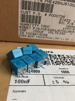 10pcs rifa phe426 0 1uf250v 5 p5mm mkp 104250v audio blue film capacitor 426 100nf 250vdc 104 0 1uf