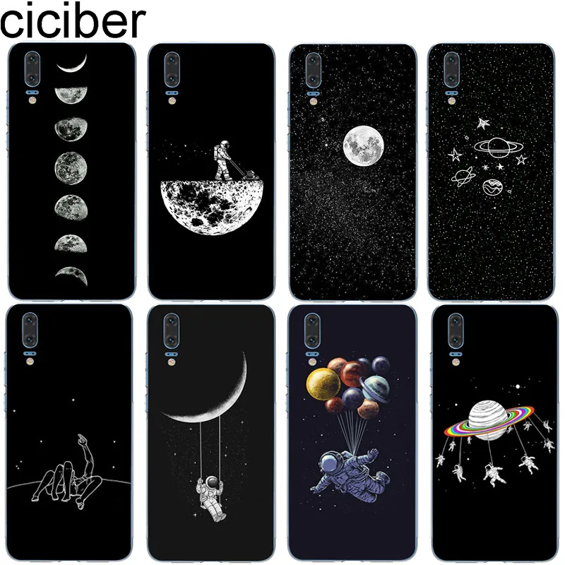 Ciciber для Huawei P20 P30 P10 P9 P8 Lite Pro Plus 2017 мягкие ТПУ чехлы телефонов Mate 20 10 9 X чехол Звезда