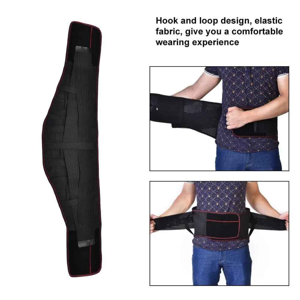 

Waist Back Brace Support Protection Self Heating Breathable Massage Anti Fatigue Pain Relieve Waist Protect Belt Posture Correct