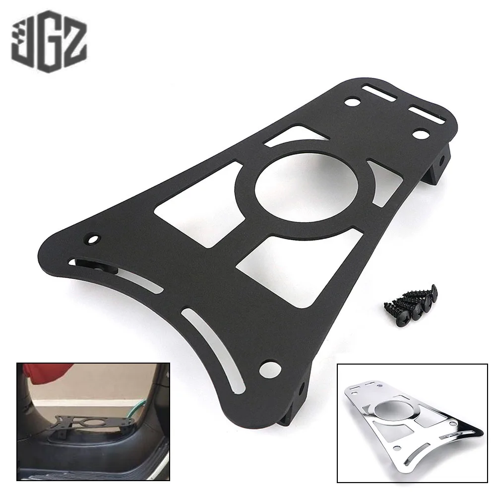 Задняя багажная полка для мотоцикла из нержавеющей стали кронштейн держатель