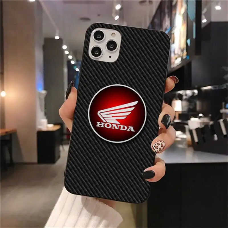 

Luxury brand Car Honda logo Phone Case for iphone 12 pro max 11 pro XS MAX 8 7 6 6S Plus X 5S SE 2020 XR