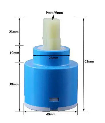 Керамические картриджи для крана аксессуары смесителя с низким крутящим
