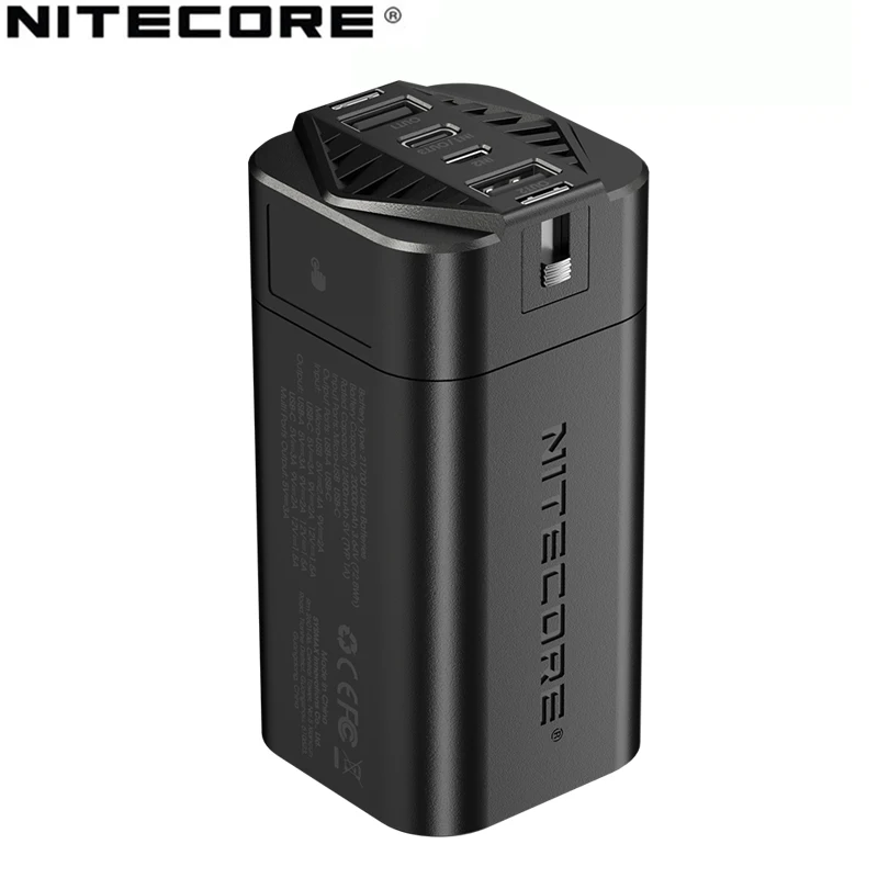 

QC3.0 выход NITECORE NPB4 IP68 Номинальное 20000mAh водонепроницаемое портативное зарядное устройство для мобильного телефона