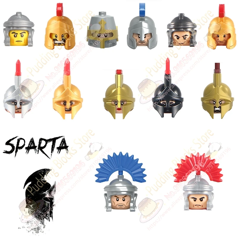 Строительные блоки для средневековых рыцарей спартанских воинов римских солдат