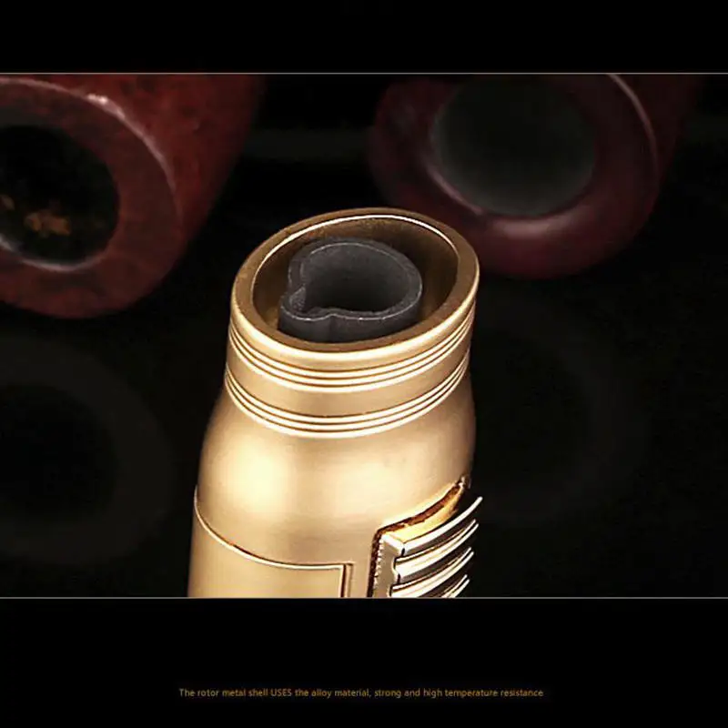 Мини Портативная Газовая зажигалка ветрозащитная распылитель металлический