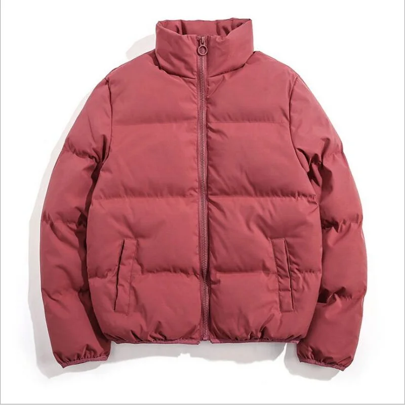 Winter Coatt For Women Short Parkas Female Bread Winter Cotton Padded Bread Outwear Stand-Up Collar Coat