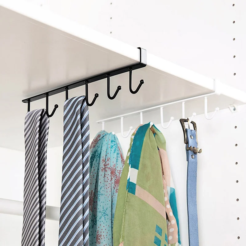 Кухонный стеллаж для хранения домашняя стеклянная вешалка крючок органайзер