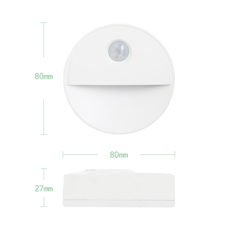Светодиодная лампа под шкафом PIR датчик движения беспроводная батарея 2led для