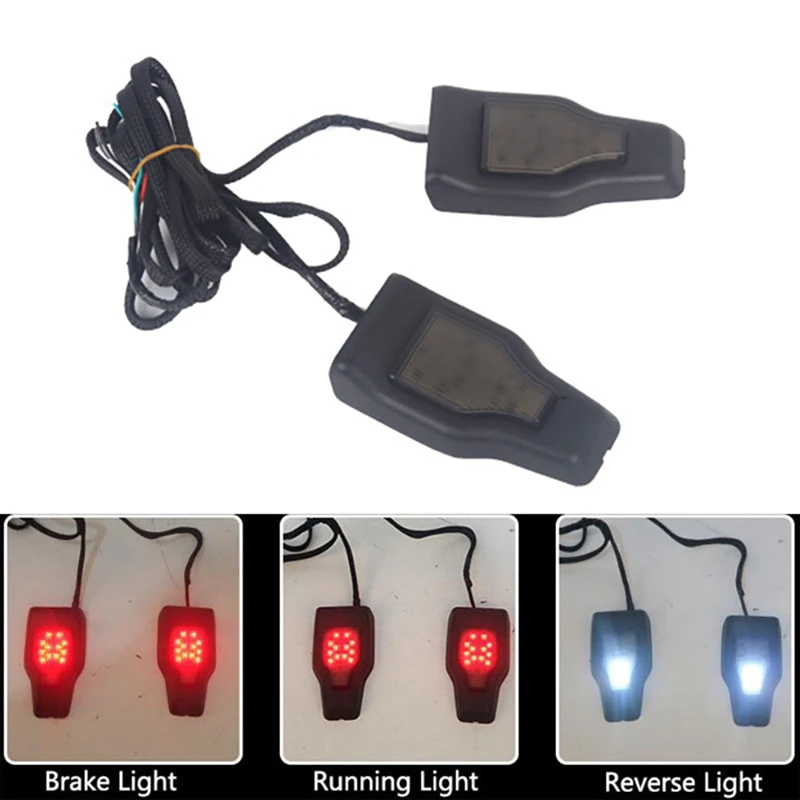 For Jeep Wrangler JL 2018-2021 Tailgate Rear Window Glass Hinge Cover Trim LED Brake Tail Light Car Accessories | Автомобили и