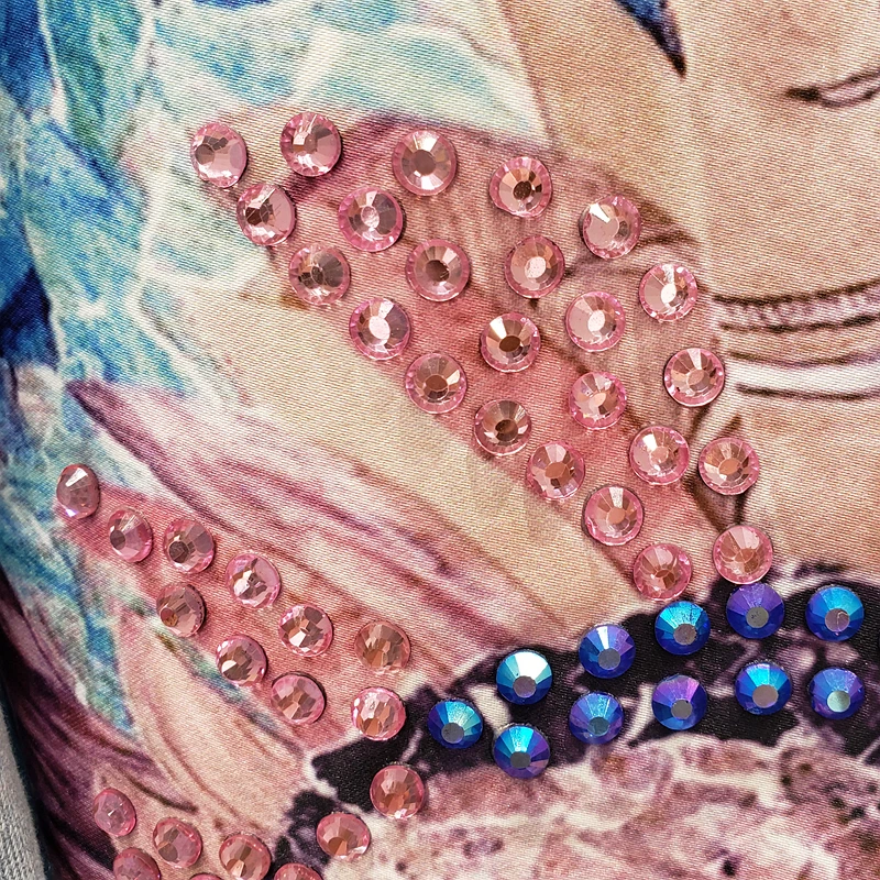 

Women Boho Denim Jacket Spring Autumn Long Sleeve Sequin Floral Appliques Embroidery Veste Femme