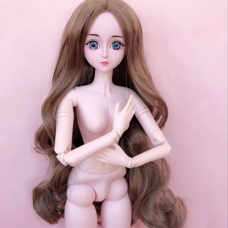 BJD кукла 1/3 коричневый глаза волос 60 см подарки для девочек ручной работы игрушка