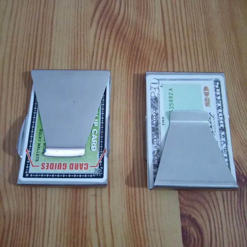 Горячая Распродажа 120 шт. двухсторонние металлические зажимы из нержавеющей