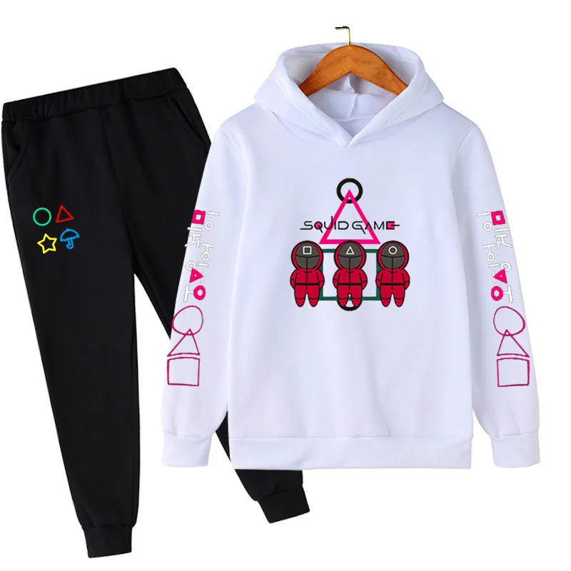 

Детский спортивный костюм для мальчиков 4-14 лет, кофта с капюшоном и штаны