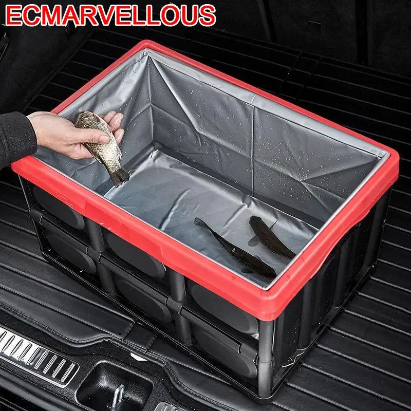 

De Box Hidden Storage Gadget Rangement Voiture Organizador Maletero Accesorios Coche Interior Car Accessories Trunk Organizer