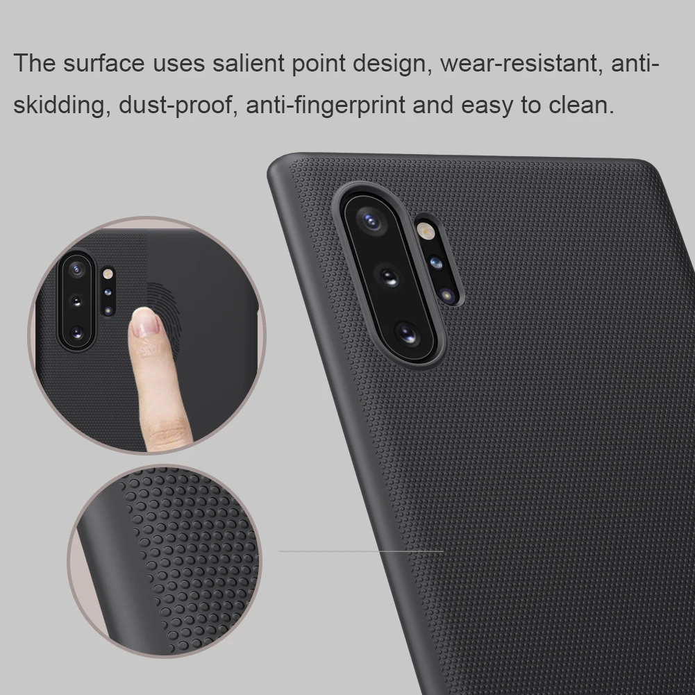 Чехол Nillkin для samsung Note 10 Plus 5G, Матовый Жесткий чехол из поликарбоната, пластиковый чехол для телефона, чехол для samsung Galaxy Note10 Plus