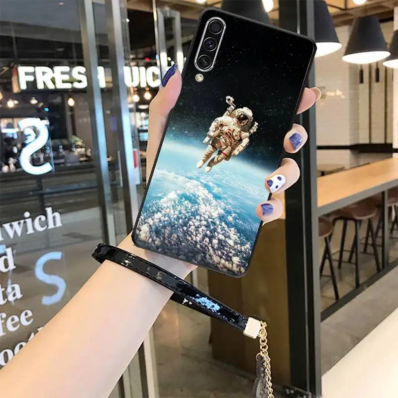 

interesting Funny astronaut aesthetics Phone Case For Samsung A50 51 71 10 40 30 S note 10 20 j4 plus