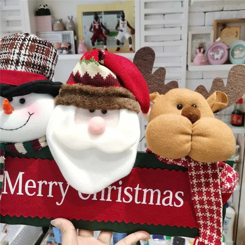 

New Year Gift Door Decor Hanging Ornament Christmas Decorations for Tree Figures Home Decoration Accessories Xmas Pendant Natal