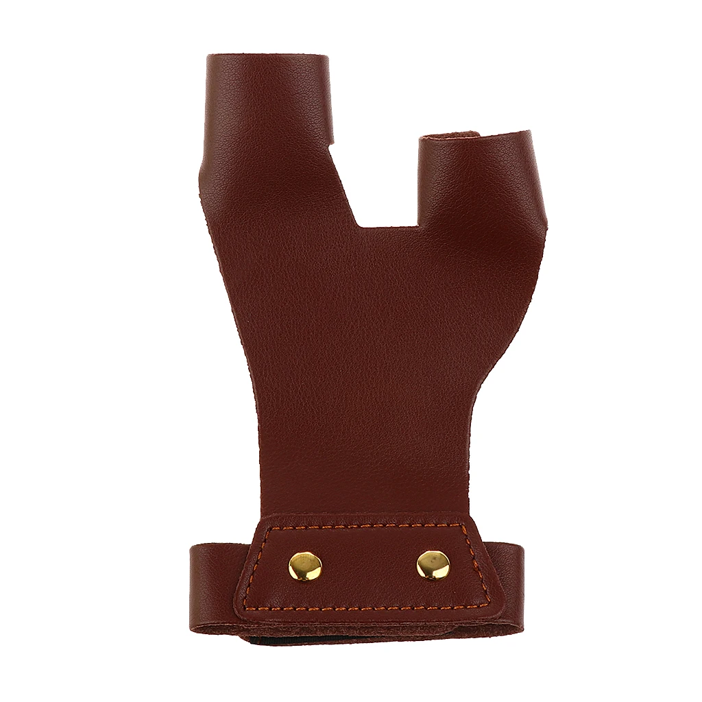 Longbow лук рука 2 пальца перчатки протектор стрельба из лука защита на охоте