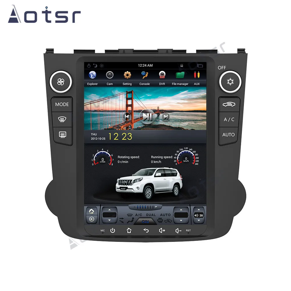PX6 car Radio Carplay Android 9.0 4G-64G Tesla Style Screen For Honda CRV 2006-2011 Car Dashboard Multimedia Head Unit Stereo | Автомобили