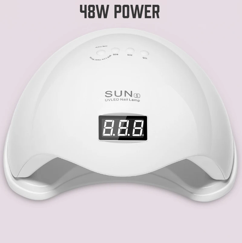 Лампа для сушки гель лака ногтей 48 Вт с ЖК дисплеем|Сушилки ногтей| |