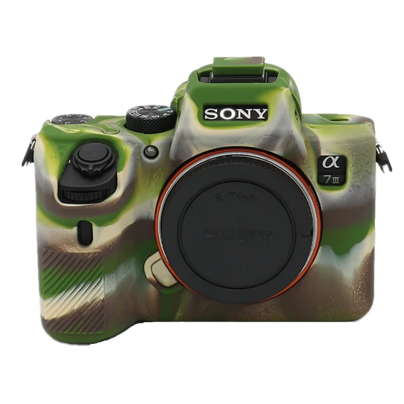 Новый мягкий силиконовый резиновый чехол для защиты камеры для Sony A7 III A7R3 марки 3.