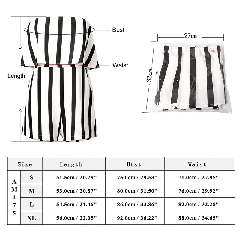 Женский сексуальный топ без пятки полосатый комбинезон с принтом повседневный