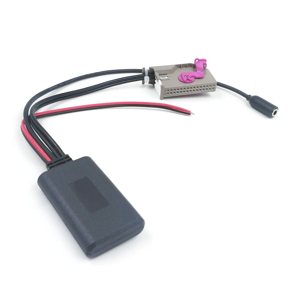 Biurlink 32 Pin AUX вход 150CM Bluetooth 5 0 микрофон воспроизведение музыки адаптер для Audi A3 A4 A5 A6