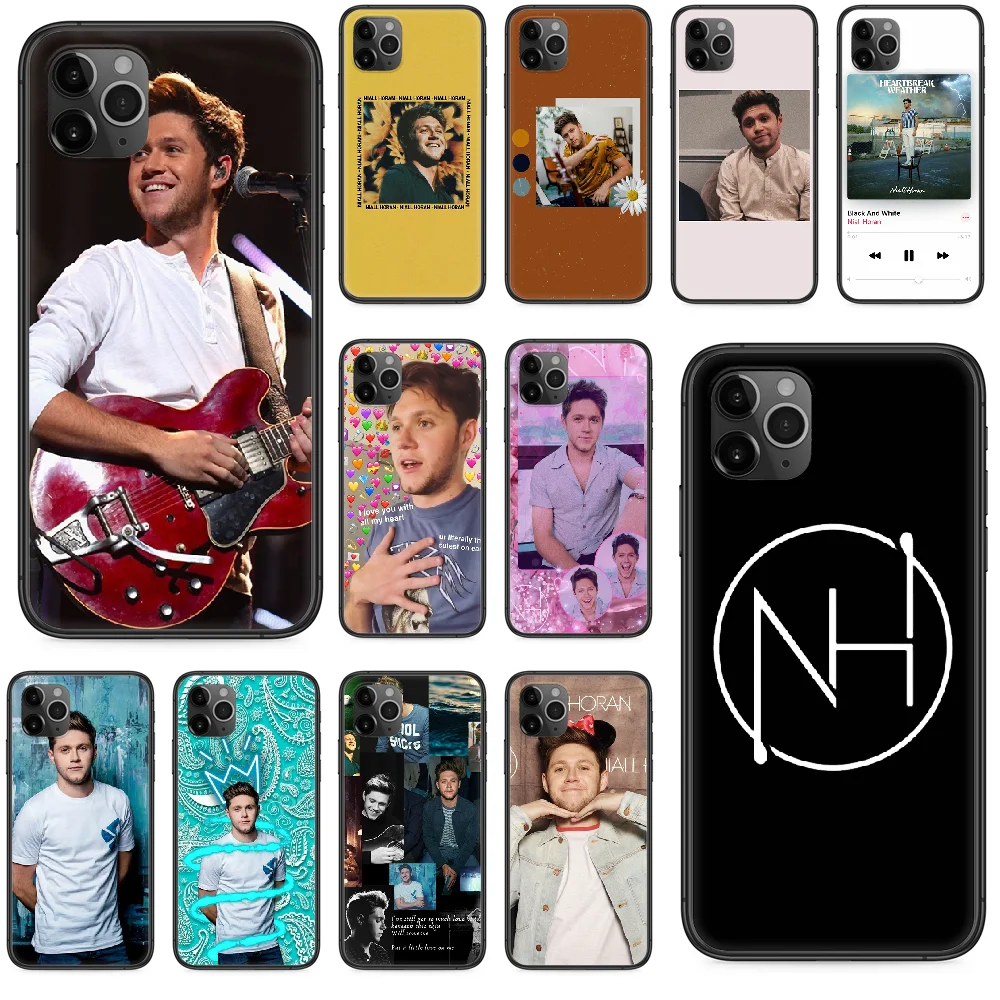 

One Direction Niall Horan Phone case For iphone 4 4s 5 5S SE 5C 6 6S 7 8 plus X XS XR 11 PRO MAX 2020 black hoesjes tpu funda
