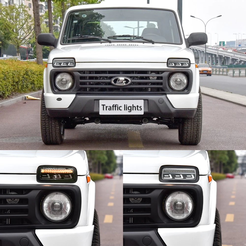 Для Лада Нива 4X4 1995-светодиодный задний фонарь с ходовым поворотным сигналом PMMA/ABS пластик функциональные аксессуары Тюнинг Автомобиля