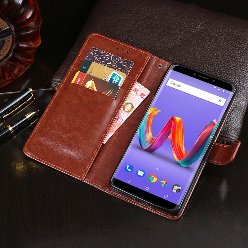 ITien бизнес PU поворотный стенд кожаный защитный чехол для Wiko Tommy 3 Plus ТПУ