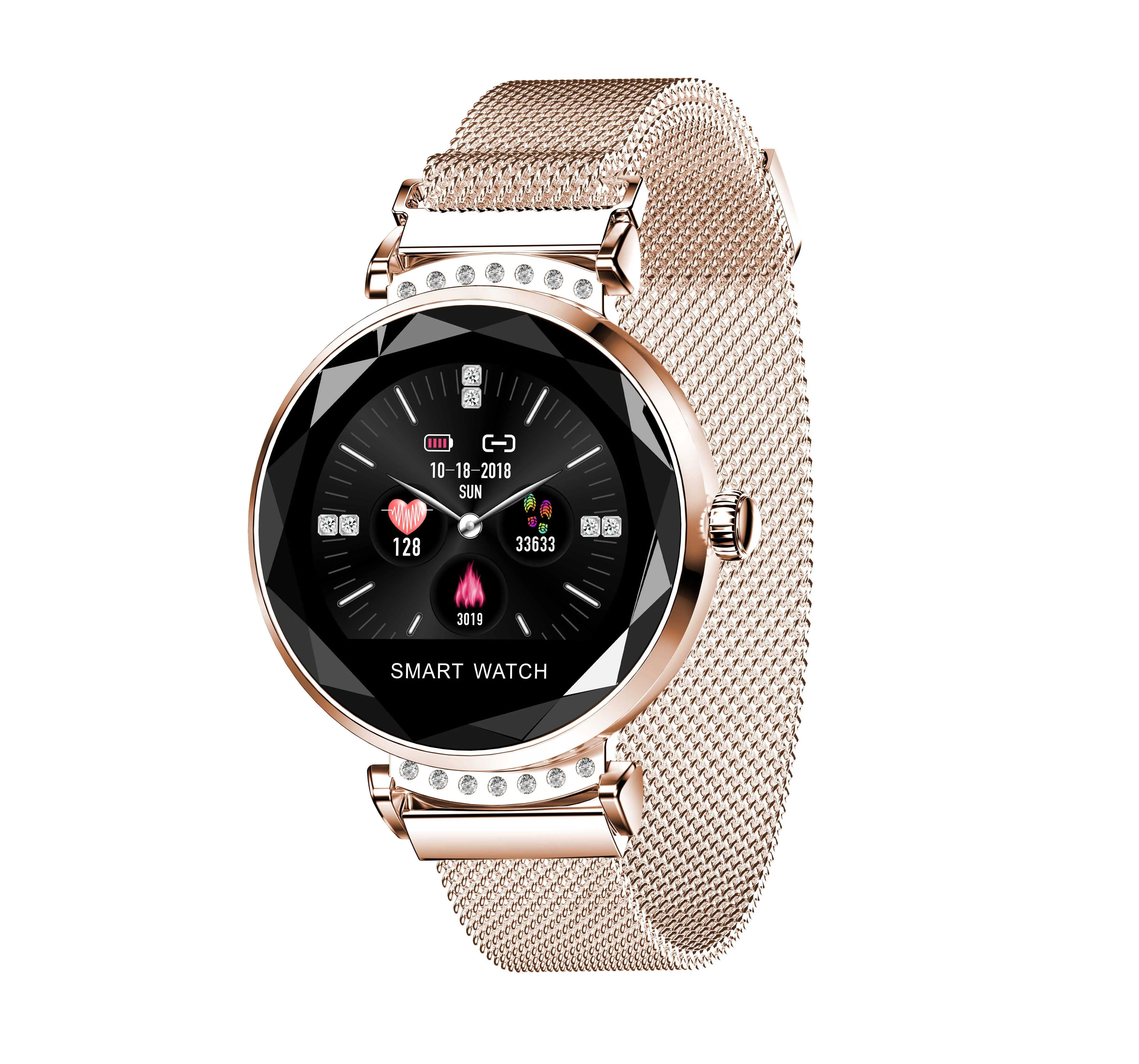 2021 женские Смарт-часы H2 спортивный фитнес-трекер пульсометр женский