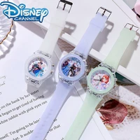 disneydisney childrens digital smart watch frozen elsa princess sofia led sports waterproof wristband childrens watch bracelet