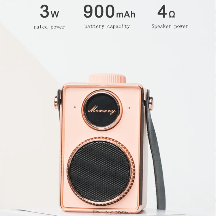 Мини беспроводной громкий динамик время воспроизведения 7h 3W + микрофон Pc Soundba